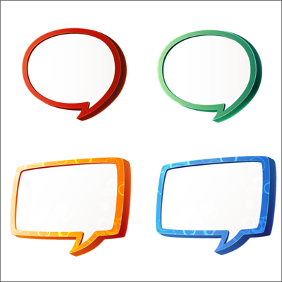 Speech Bubble Vector Art