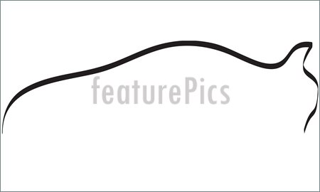 Sports Car Outline Logo