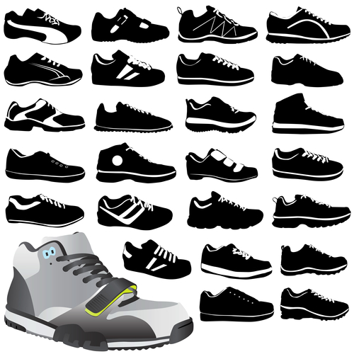 Sports Shoes Vector