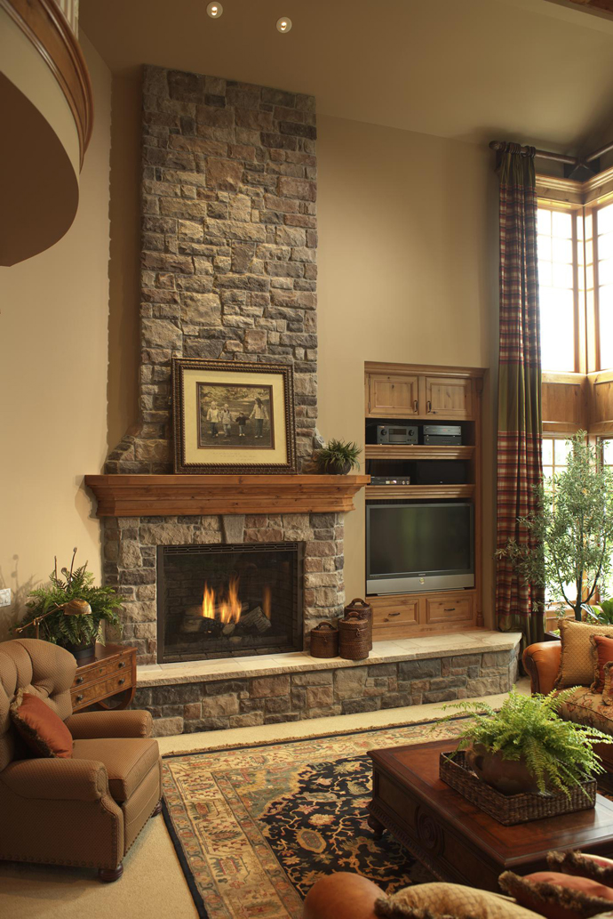 Stone Fireplace Design Ideas