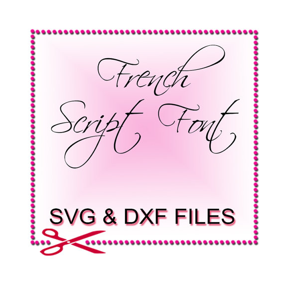 SVG Files for Cricut Fonts