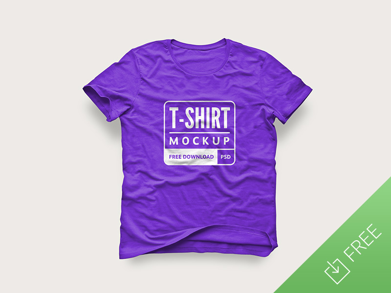 T-Shirt Mock UPS Free T-Shirt Mock UPS Free