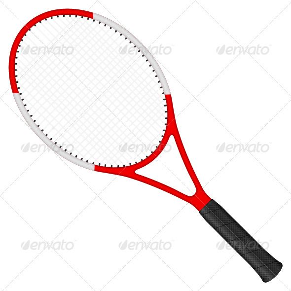 Tennis Racket Illustration