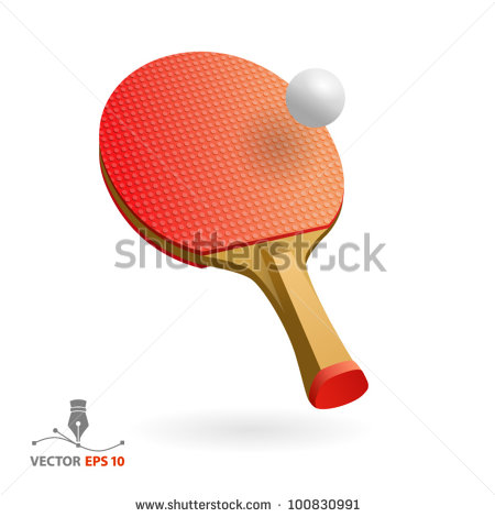 Tennis Racket Silhouette Vector