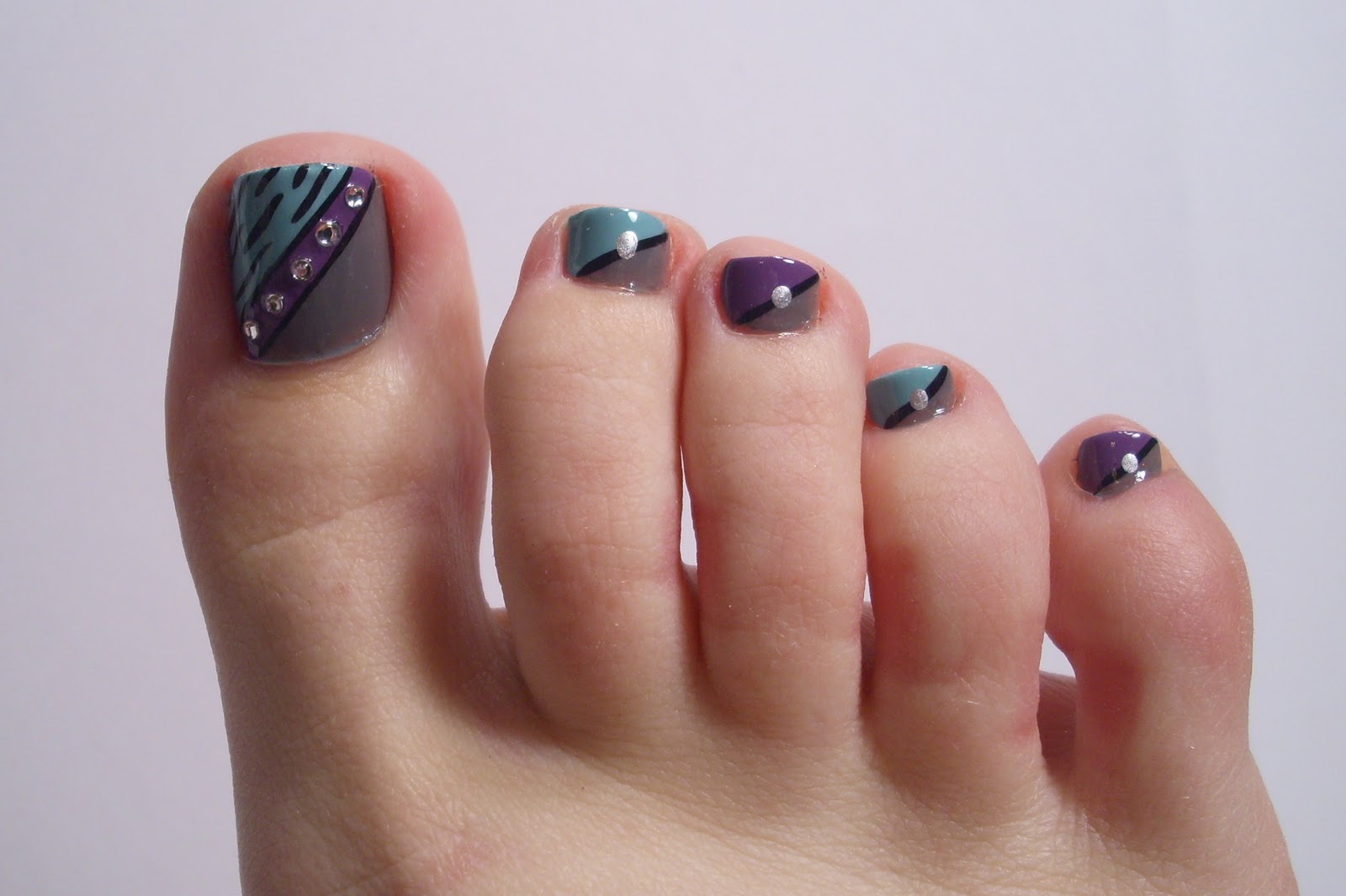 Toe Nail Art Design