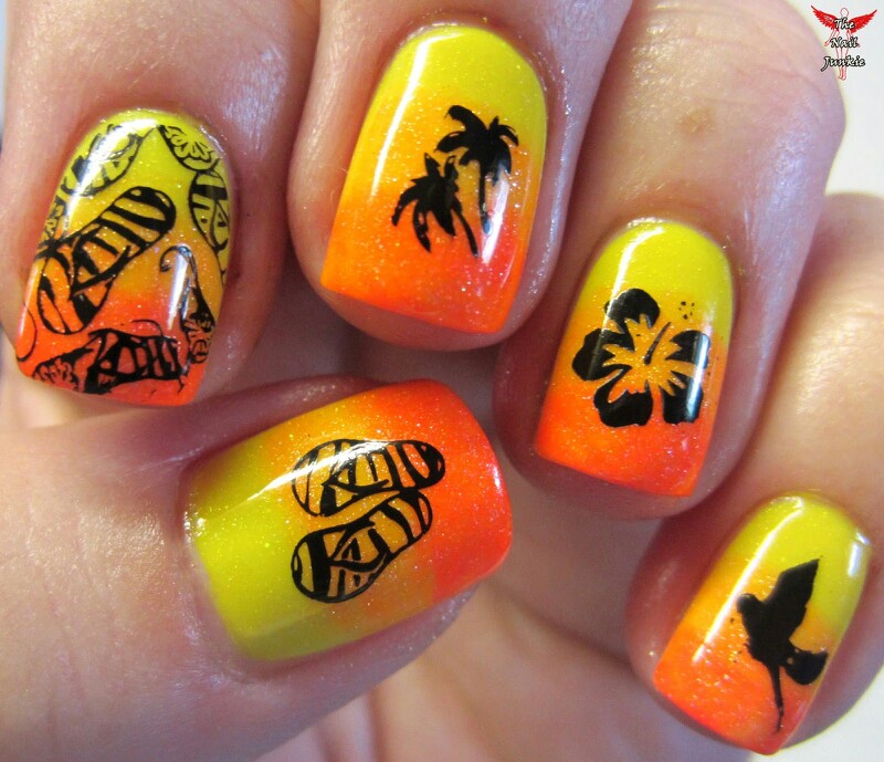Tropical Nail Art Designs