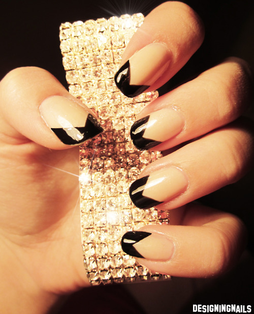 Tumblr Nails with Diamonds Tumblr Nails with Diamonds
