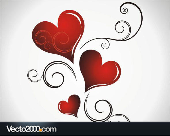 11 Valentine's Day Heart Vector Images