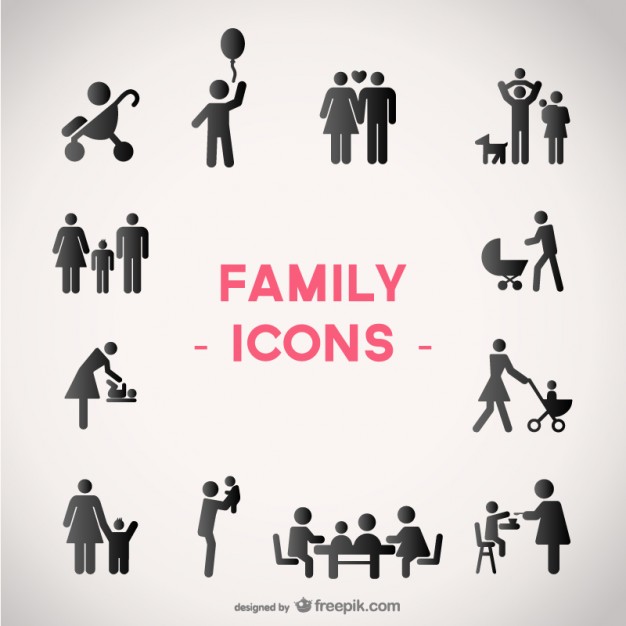 Vector Family Icons Free Download