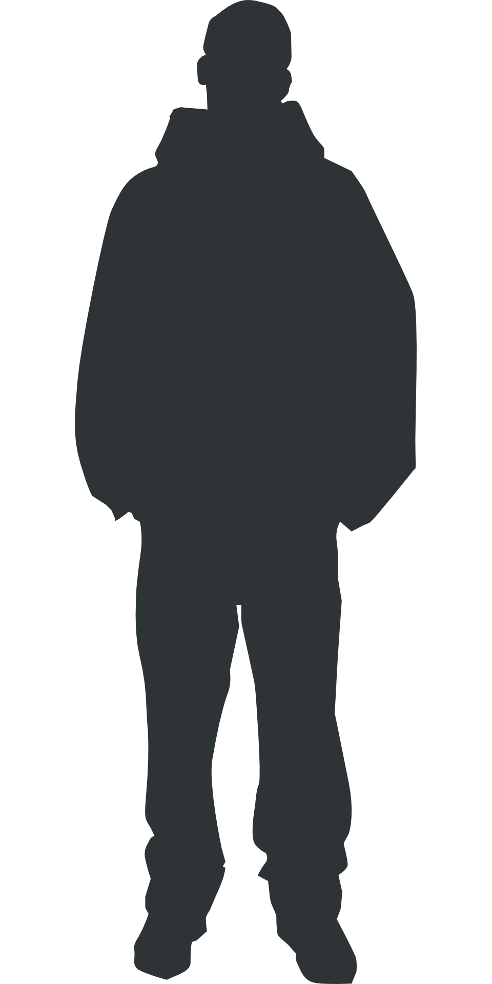 Vector Person Outline Vector Person Outline