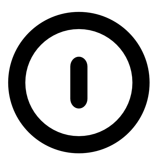 Vector Power Button Icon