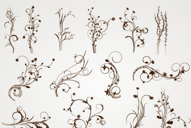 Vector Simple Line Patterns Vector Simple Line Patterns