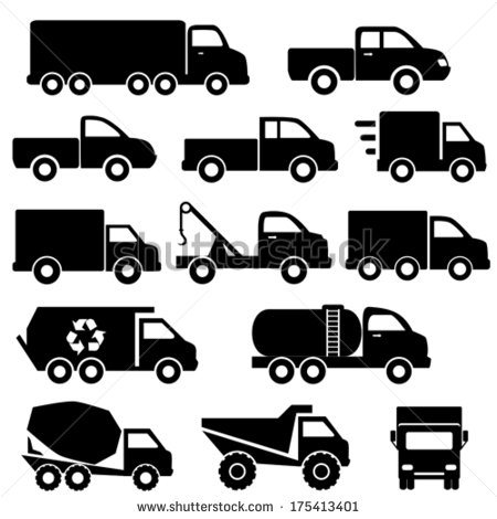 Vector Truck Icon