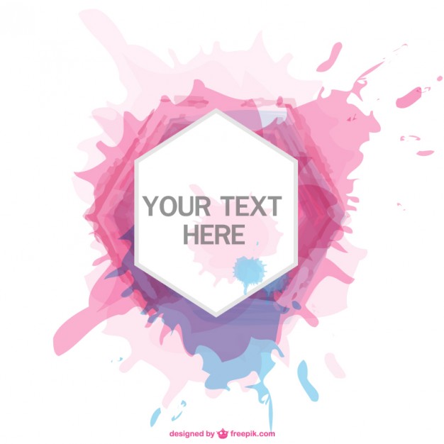 13 Retro Paint Splatter Vector Frame Images