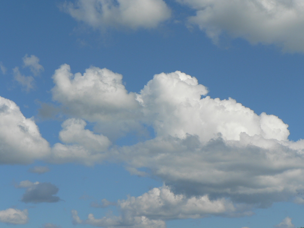 12 Blue Clouds Free Stock Photo Images