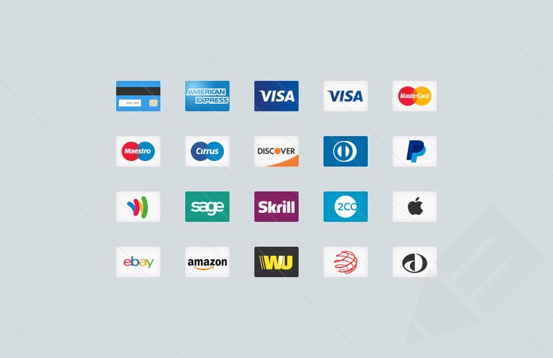 Website Credit Card Icons Website Credit Card Icons