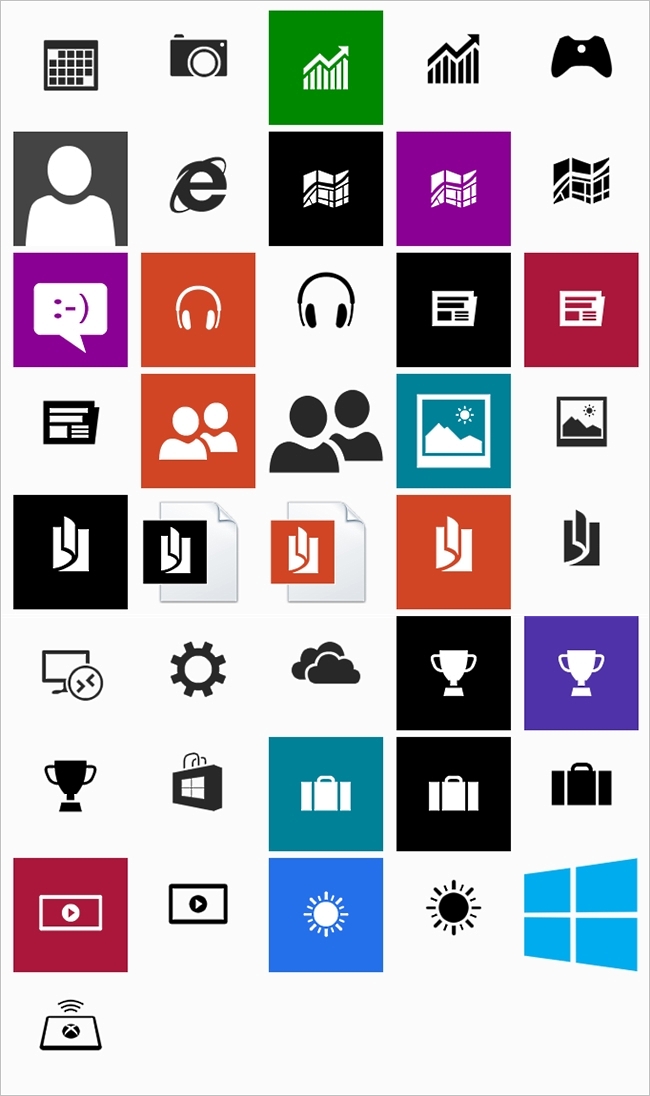 Windows 8 Icons