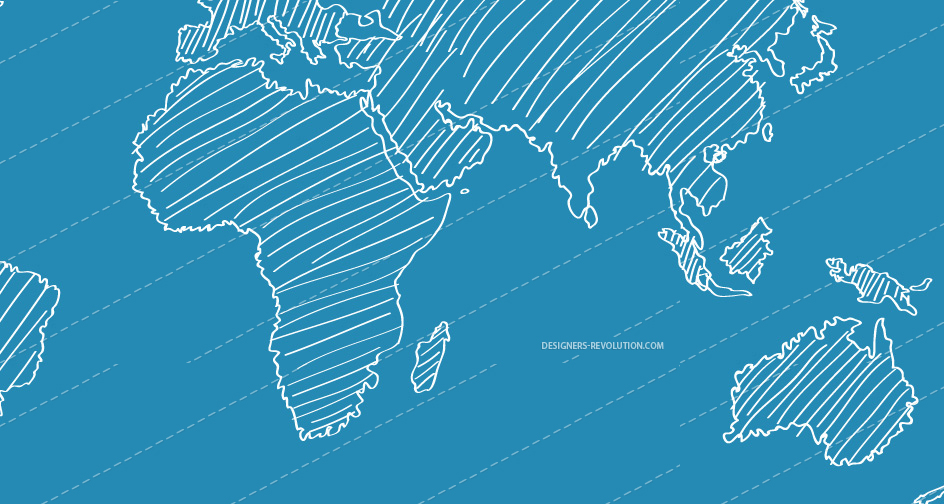 World Map Vector Art