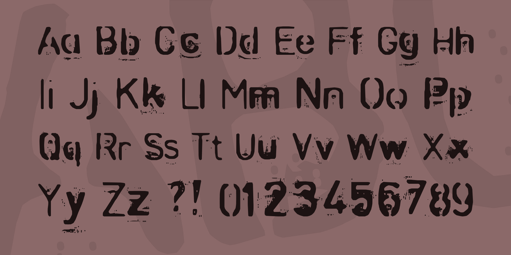 Zombie Font Free Download