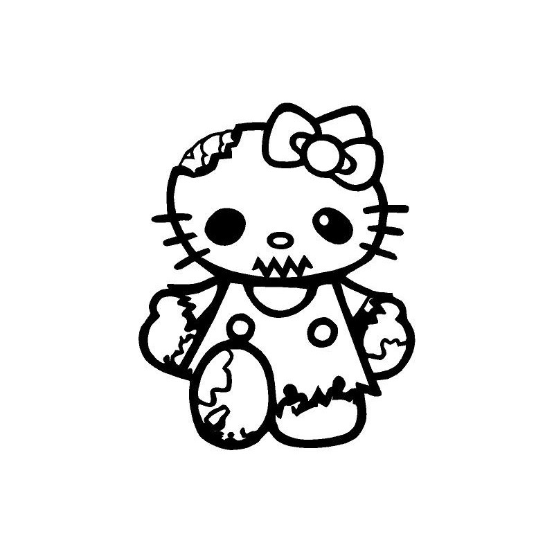 Zombie Hello Kitty Zombie Hello Kitty