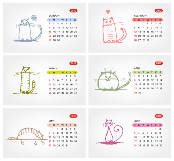 18 Photos of Free Calendar Templates Vector