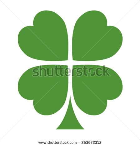 4 Leaf Clover Vector