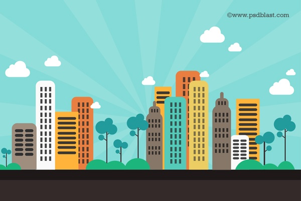 Abstract City Buildings Abstract City Buildings