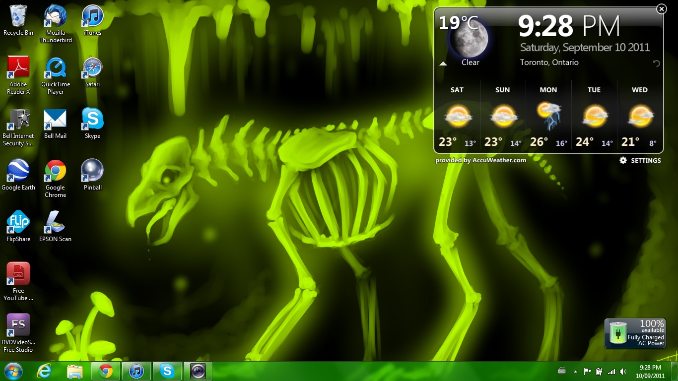 AccuWeather Desktop Gadget Windows 7