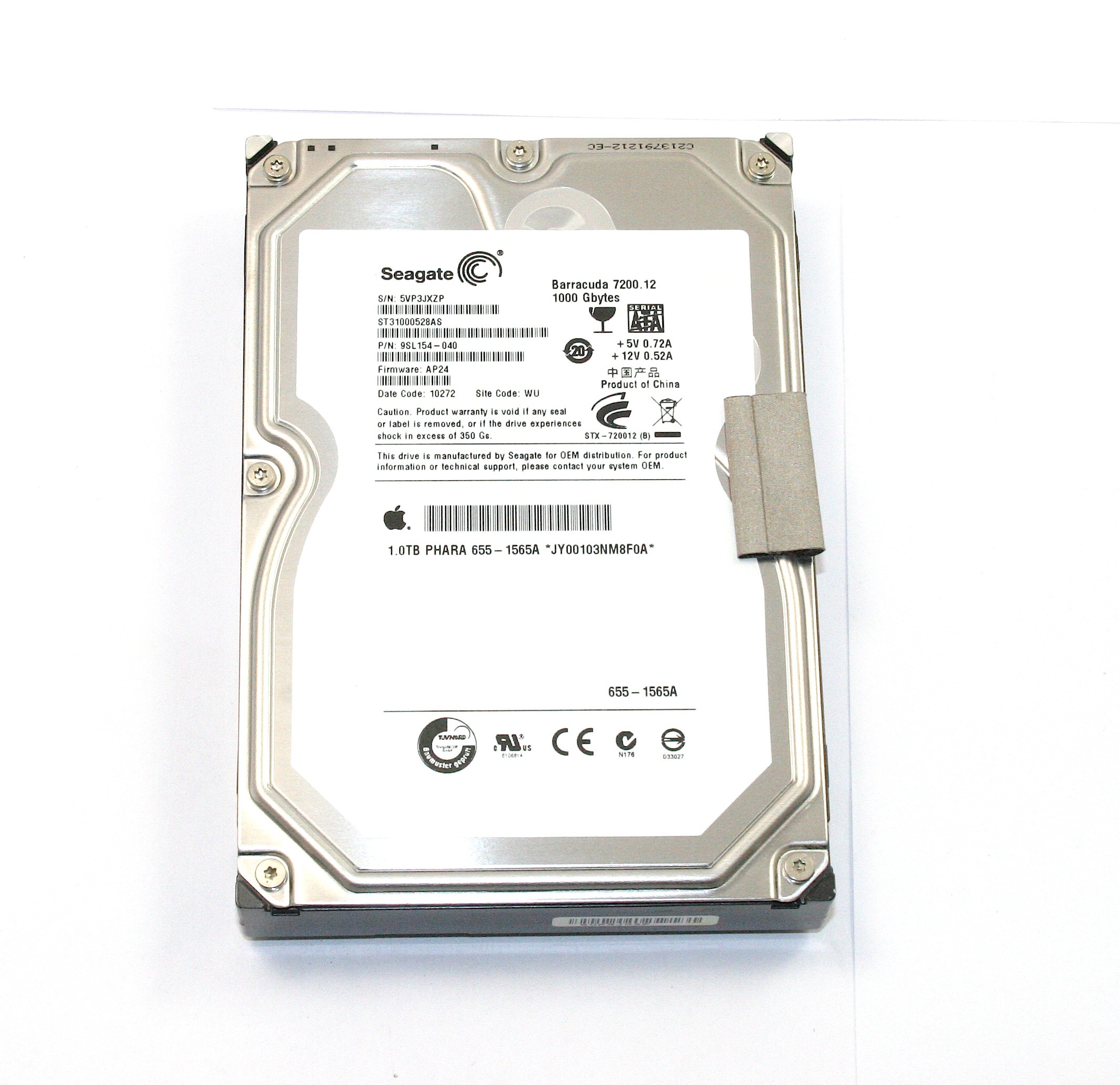 Apple iMac 1TB Hard Drive Part