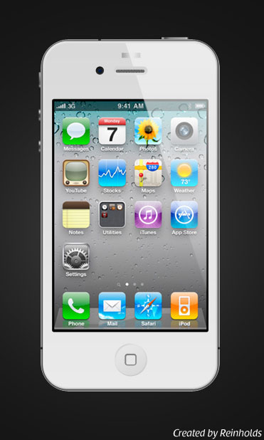 Apple iPhone 4 White Apple iPhone 4 White