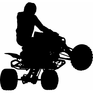 ATV Silhouette Clip Art Free