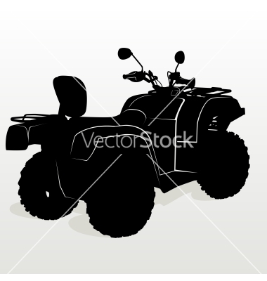 ATV Silhouette Vector Free