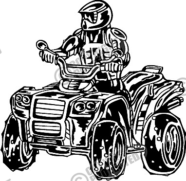 ATV Vector Clip Art