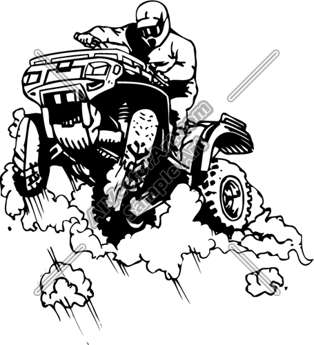 ATV Vector Clip Art