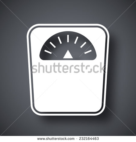 Bathroom Scale Vector