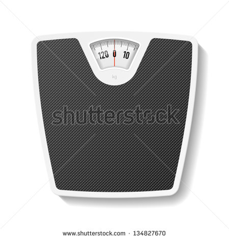 Bathroom Scale Vector