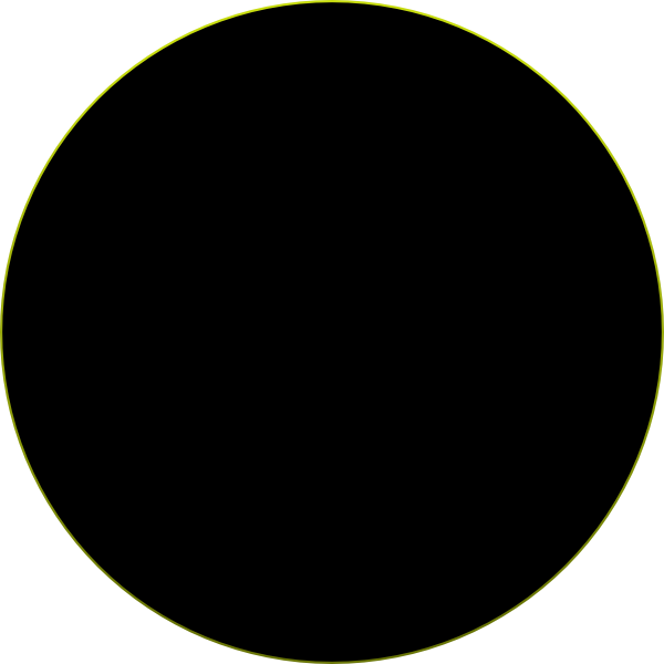 Black Circle Clip Art