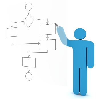 Business Process Flow Icon