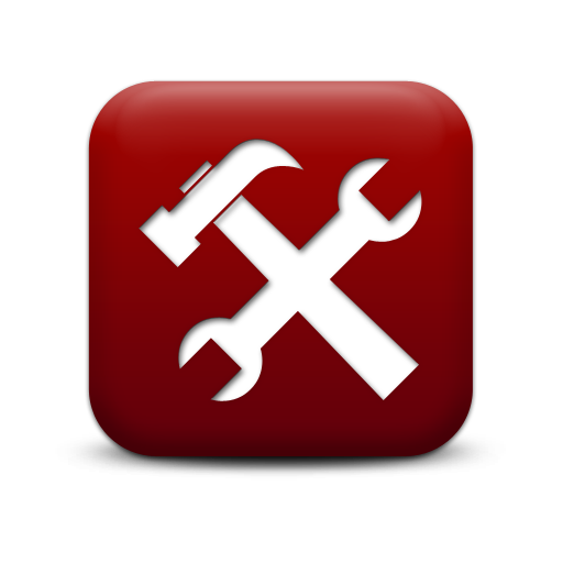 11 Tools Icon Red Images