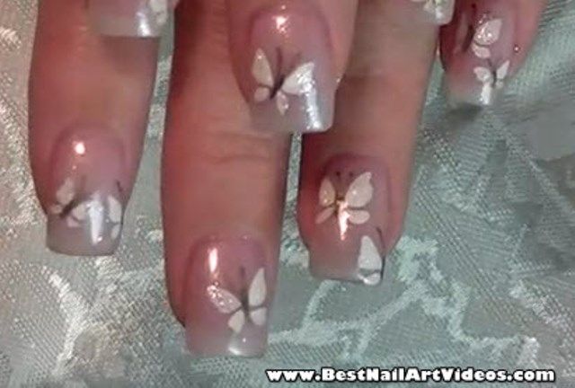 Butterfly Nail Art Design