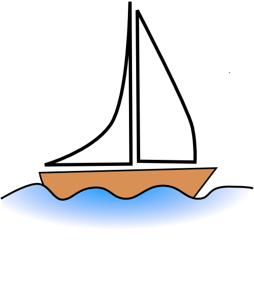 Cartoon Boat Clip Art