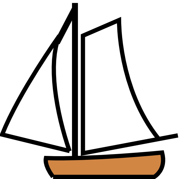 Cartoon Boat Clip Art