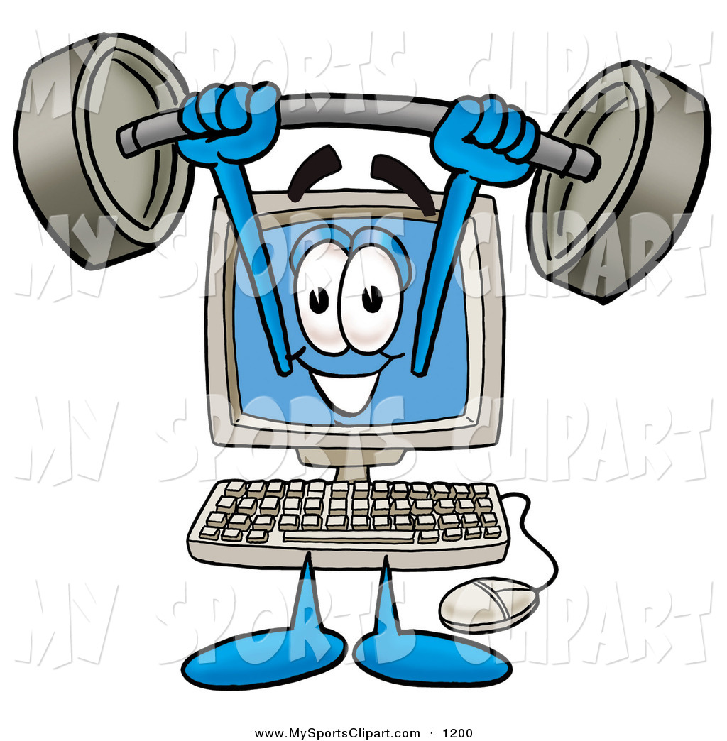 Cartoon Computer Clip Art