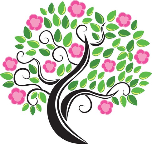 Cherry Blossom Tree Vector