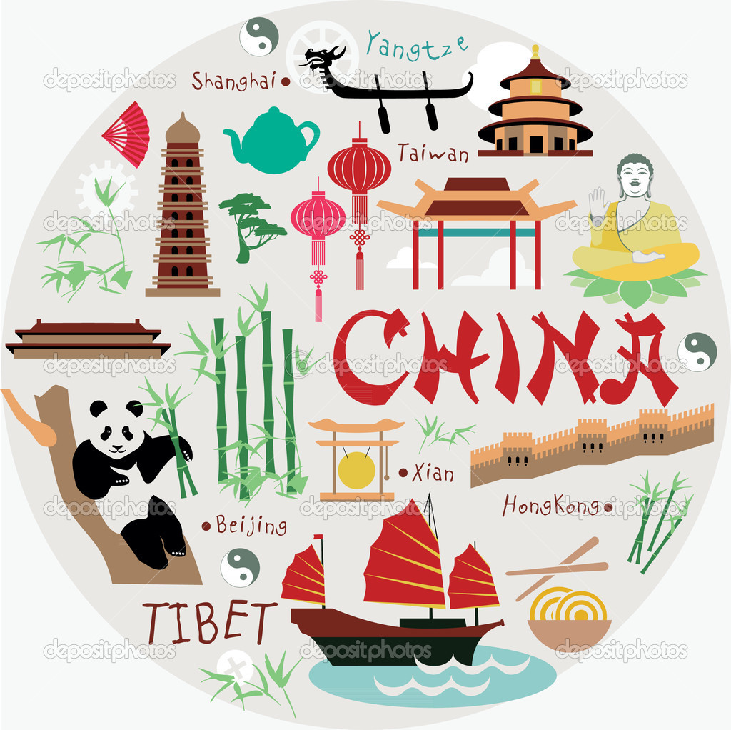 China Vector Icons