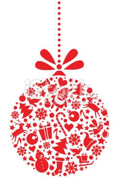 Christmas Tree Ornament Vector