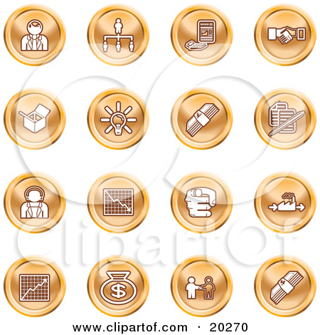 Clip Art Business Person Icon