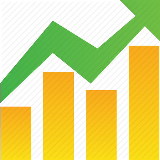 Color Line Chart Icon Color Line Chart Icon