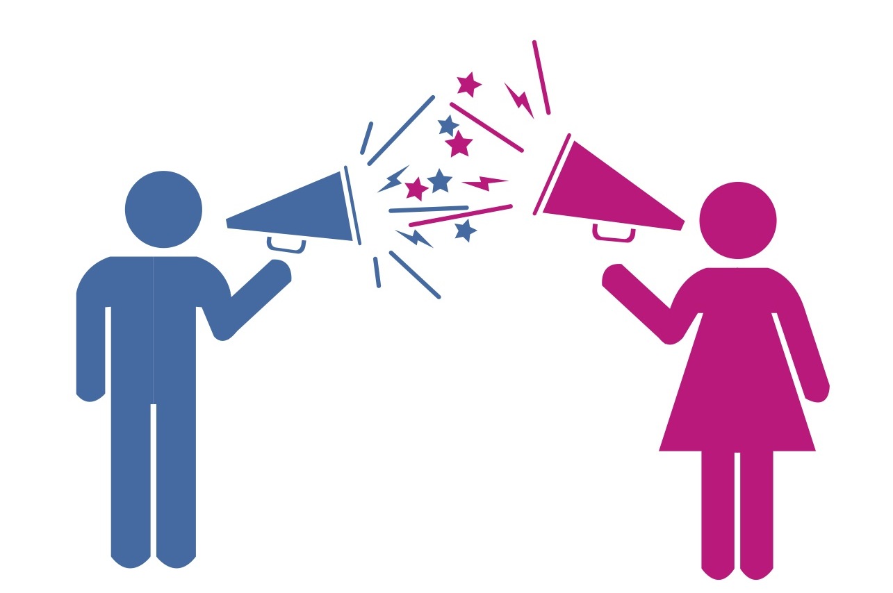Communication Differences Men and Women Clip Art Communication Differences Men and Women Clip Art