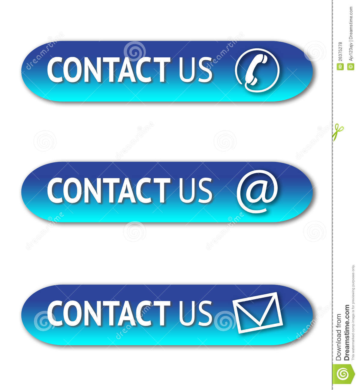 Contact Us Email Button